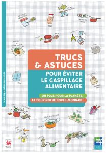 Couverture de la brochure « Trucs et astuces pour éviter le gaspillage alimentaire »