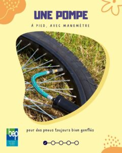 illustration d'une pompe à vélo